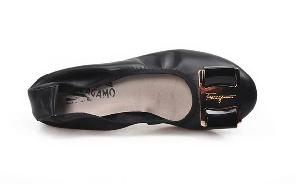 Ferragamo Shallow mouth flat shoes Women--045